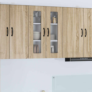 Mobile da cucina con lo scaffale-Armadio da cucina Rovere Sonoma 60 x 31 x 80 cm 582956