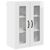 Mobile da cucina con lo scaffale-Armadio da cucina Bianco Lucido 60 x 31 x 80 cm 918095