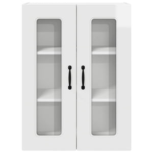 Mobile da cucina con lo scaffale-Armadio da cucina Bianco Lucido 60 x 31 x 80 cm 918095