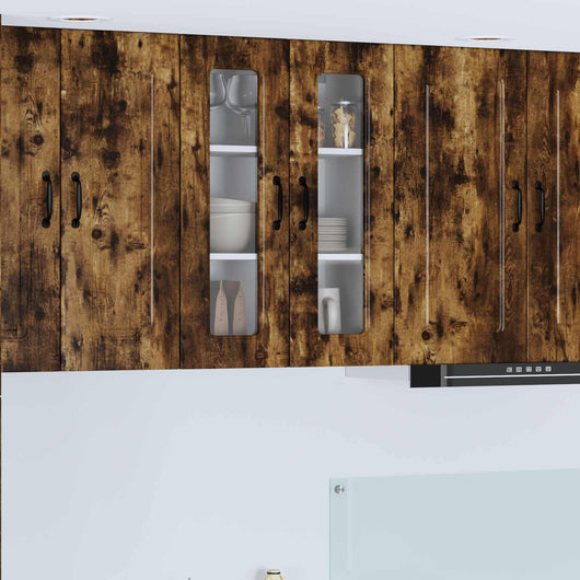 Mobile da cucina-Armadio da cucina Rovere fum¨¦ 60 x 31 x 80 cm Legno multistrato 953385