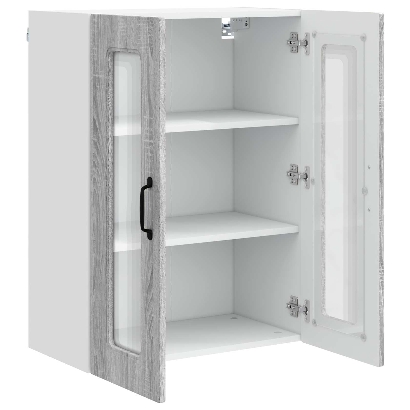 Mobile da cucina con lo scaffale-Armadio da cucina Grigio Sonoma 60 x 31 x 80 cm 787402