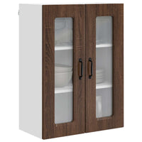 Mobile da cucina con lo scaffale-Armadio da cucina Rovere Marrone 60 x 31 x 80 cm 580488