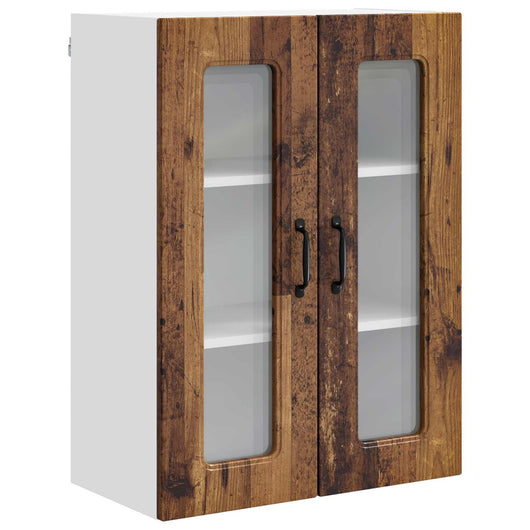 Mobile da cucina con lo scaffale-Armadio da cucina Legno vecchio 60 x 31 x 80 cm 637841