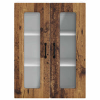 Mobile da cucina con lo scaffale-Armadio da cucina Legno vecchio 60 x 31 x 80 cm 637841