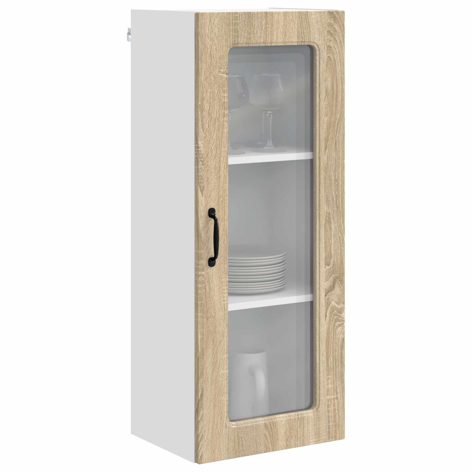 Mobile da cucina con lo scaffale-Armadio da cucina Rovere Sonoma 40 x 31 x 100 cm 393664