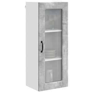 Mobile da cucina-Armadio da cucina Grigio cemento 40 x 31 x 100 cm 728402