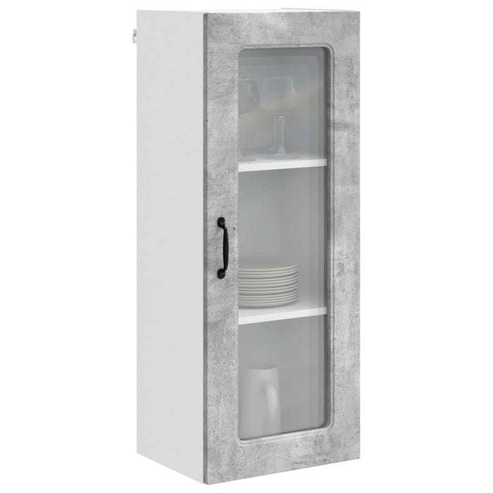 Mobile da cucina-Armadio da cucina Grigio cemento 40 x 31 x 100 cm 728402