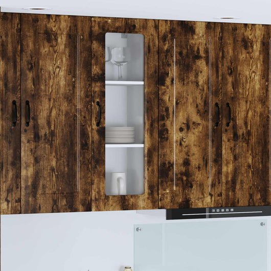 Mobile da cucina-Armadio da cucina Rovere fum¨¦ 40 x 31 x 100 cm Legno multistrato 692103