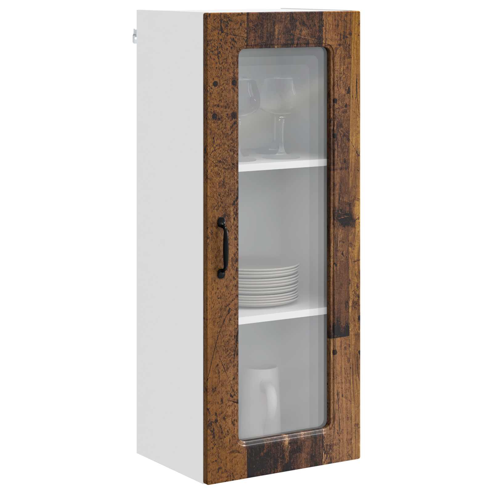 Mobile da cucina con lo scaffale Legno vecchio 40 x 31 x 100 cm 884752
