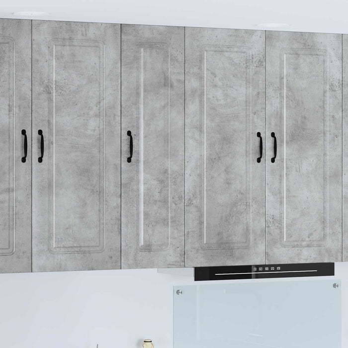 Mobile da cucina-Armadio da cucina Grigio cemento 30 x 31 x 100 cm 718550