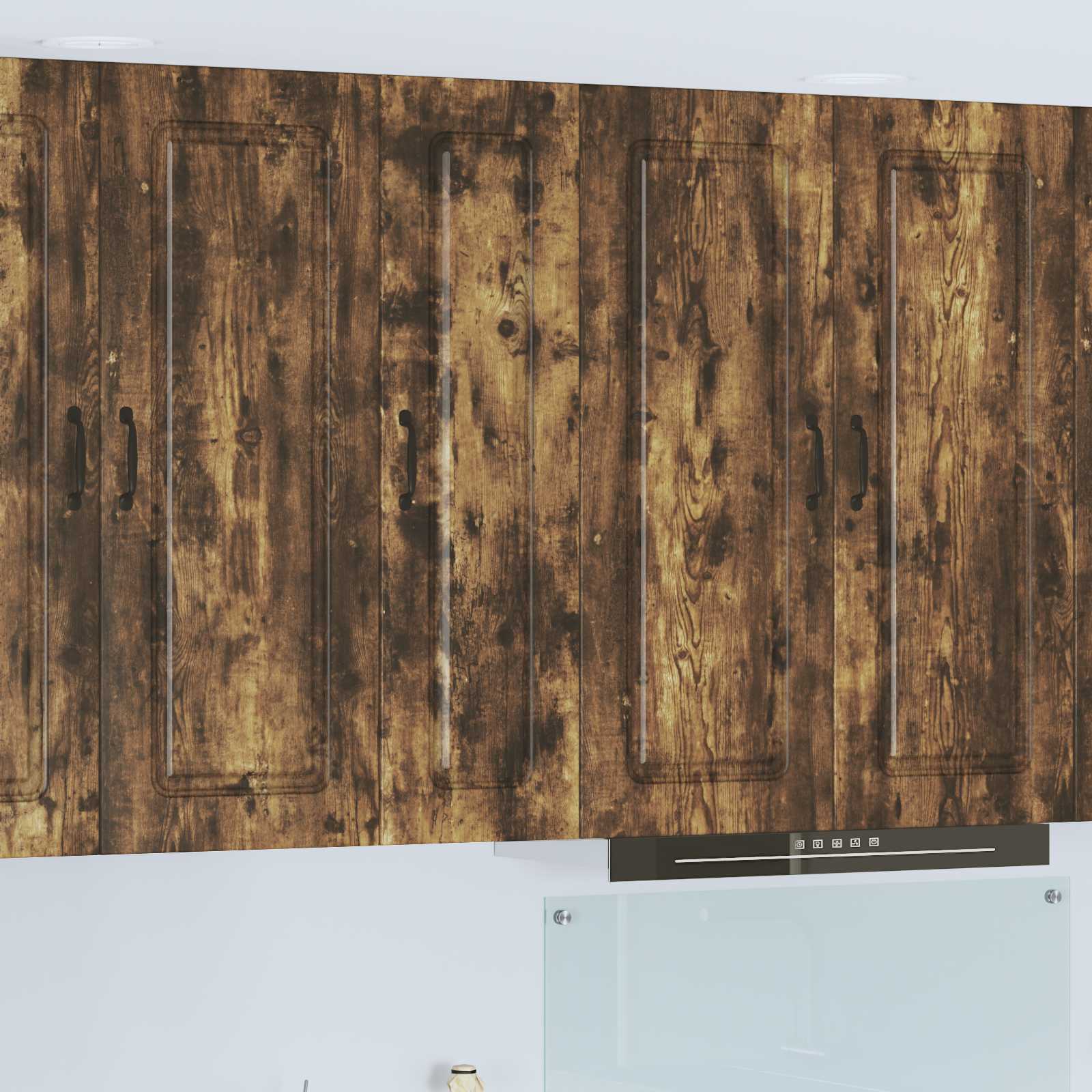 Mobile da cucina-Armadio da cucina Rovere fum¨¦ 30 x 31 x 100 cm Legno multistrato 802055