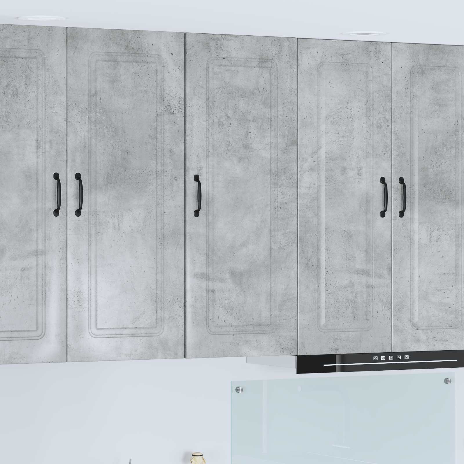 Mobile da cucina-Armadio da cucina Grigio cemento 40 x 31 x 100 cm 876447