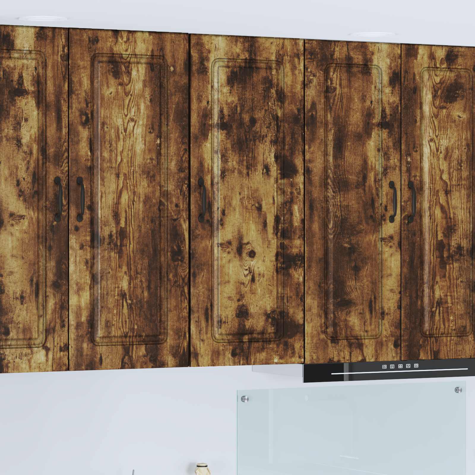 Mobile da cucina-Armadio da cucina Rovere fum¨¦ 40 x 31 x 100 cm Legno multistrato 906604