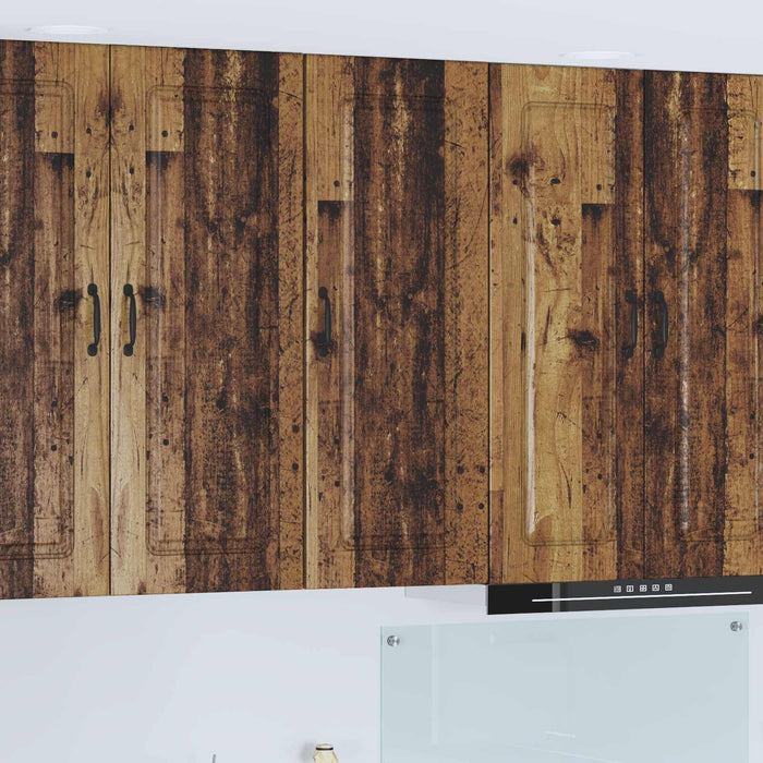 Mobile da cucina con lo scaffale-Armadio da cucina Legno vecchio 40 x 31 x 100 cm 951015