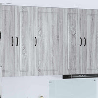 Mobile da cucina con lo scaffale-Armadio da cucina Grigio Sonoma 50 x 31 x 100 cm 599736