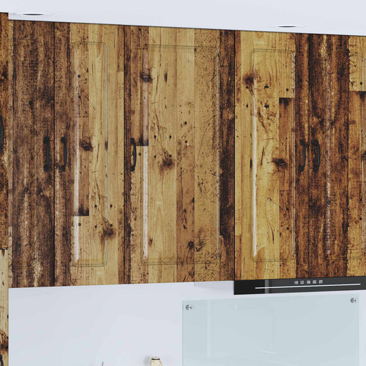 Mobile da cucina con lo scaffale-Armadio da cucina Legno vecchio 50 x 31 x 100 cm 451454