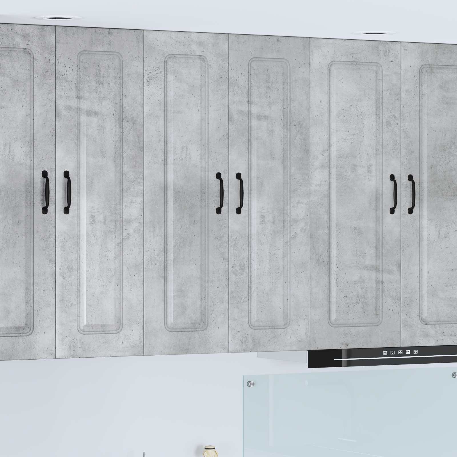 Mobile da cucina Grigio cemento 60 x 31 x 100 cm 884787