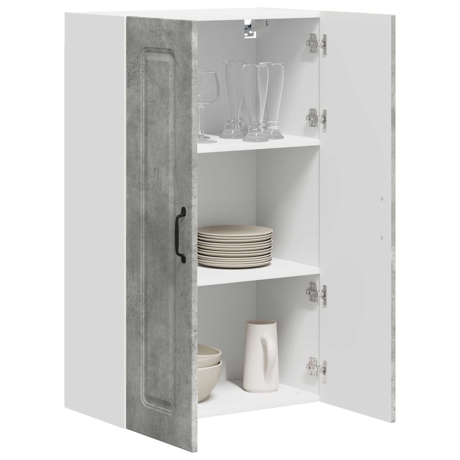 Mobile da cucina Grigio cemento 60 x 31 x 100 cm 884787