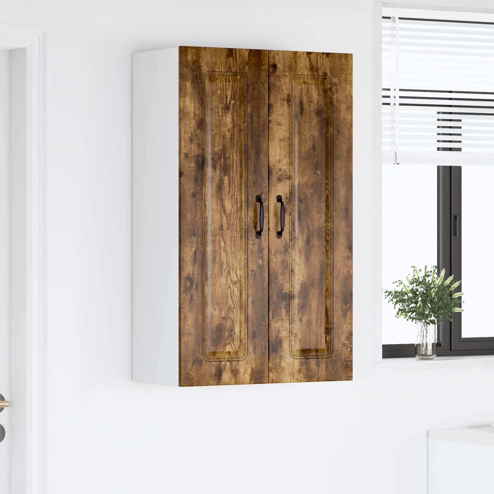 Mobile da cucina Rovere fumé 60 x 31 x 100 cm Legno multistrato 884789