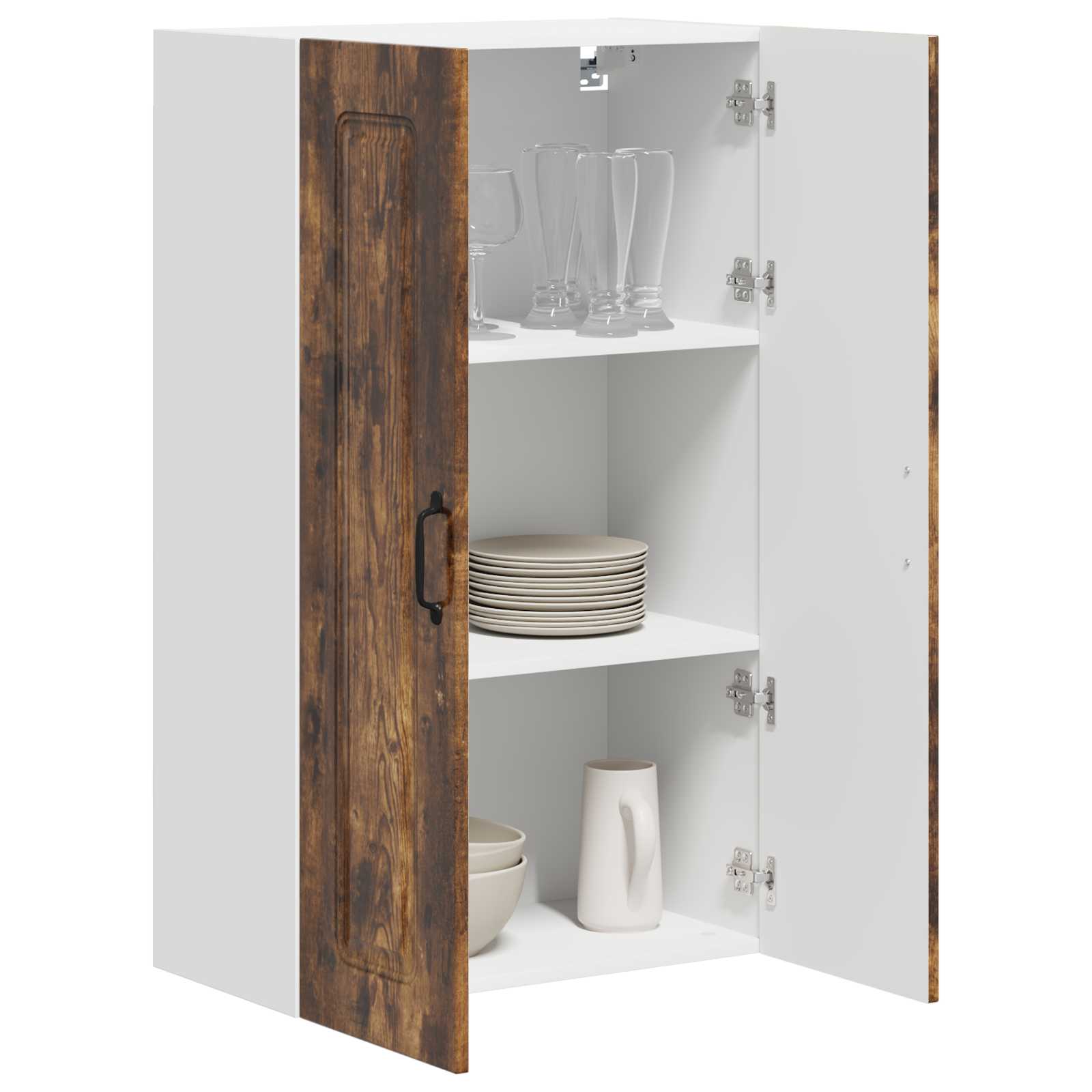 Mobile da cucina-Armadio da cucina Rovere fum¨¦ 60 x 31 x 100 cm Legno multistrato 194516