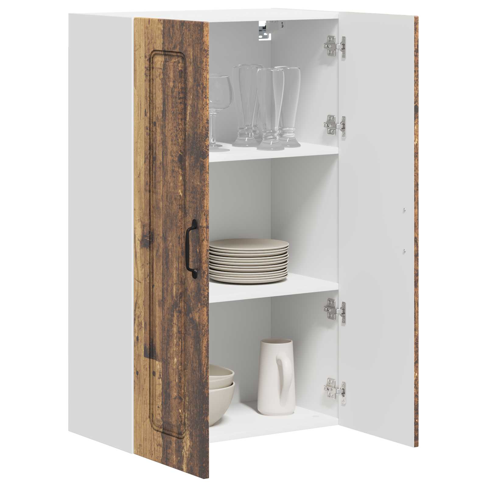 Mobile da cucina con lo scaffale Legno vecchio 60 x 31 x 100 cm 884792