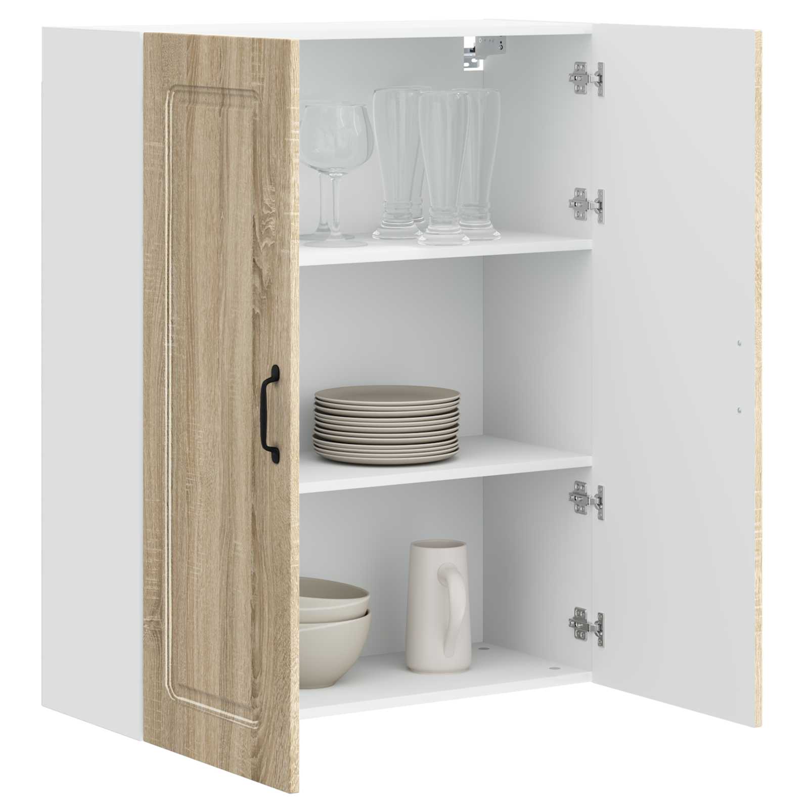 Mobile da cucina con lo scaffale Rovere Sonoma 80 x 31 x 100 cm 884796