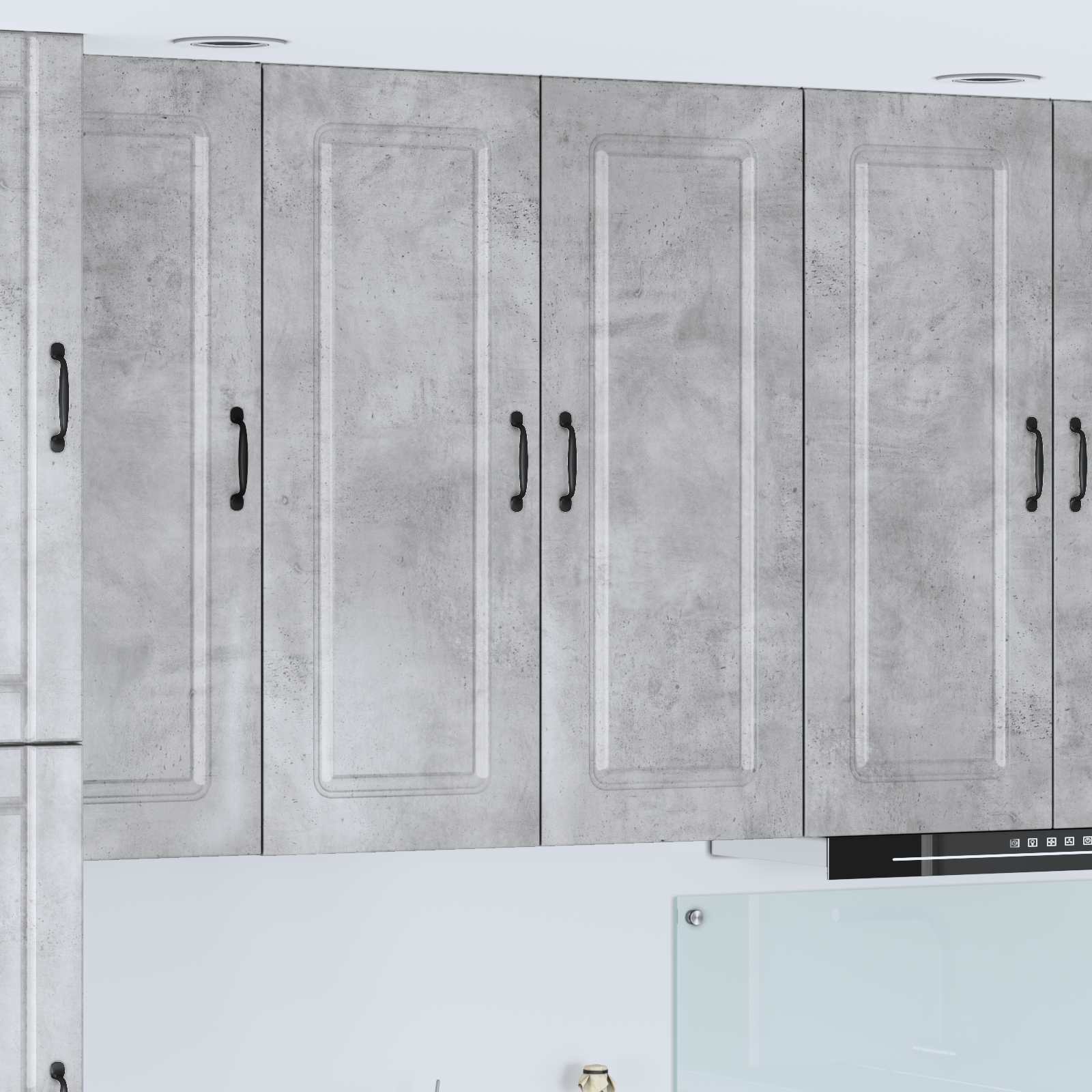 Mobile da cucina Grigio cemento 80 x 31 x 100 cm 884797
