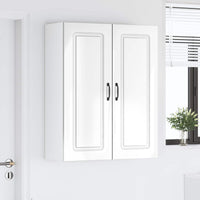 Mobile da cucina con lo scaffale Bianco Lucido 80 x 31 x 100 cm 884798