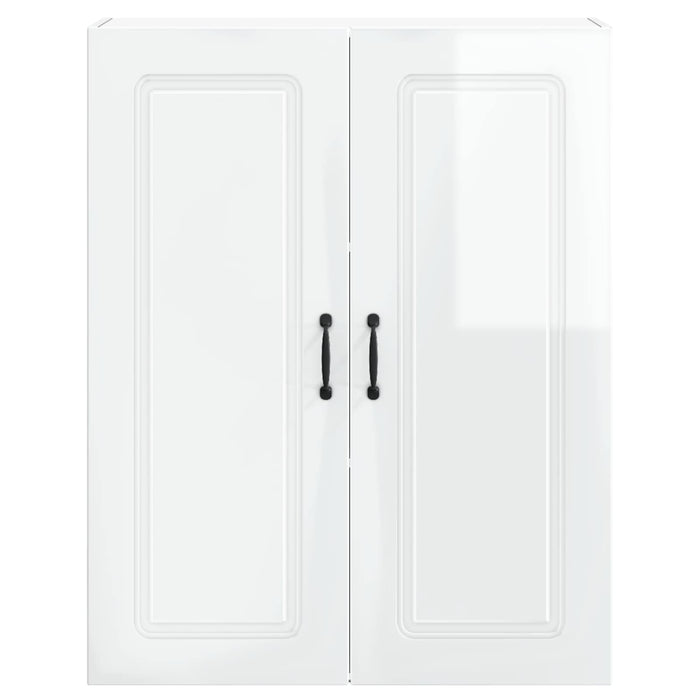 Mobile da cucina con lo scaffale Bianco Lucido 80 x 31 x 100 cm 884798