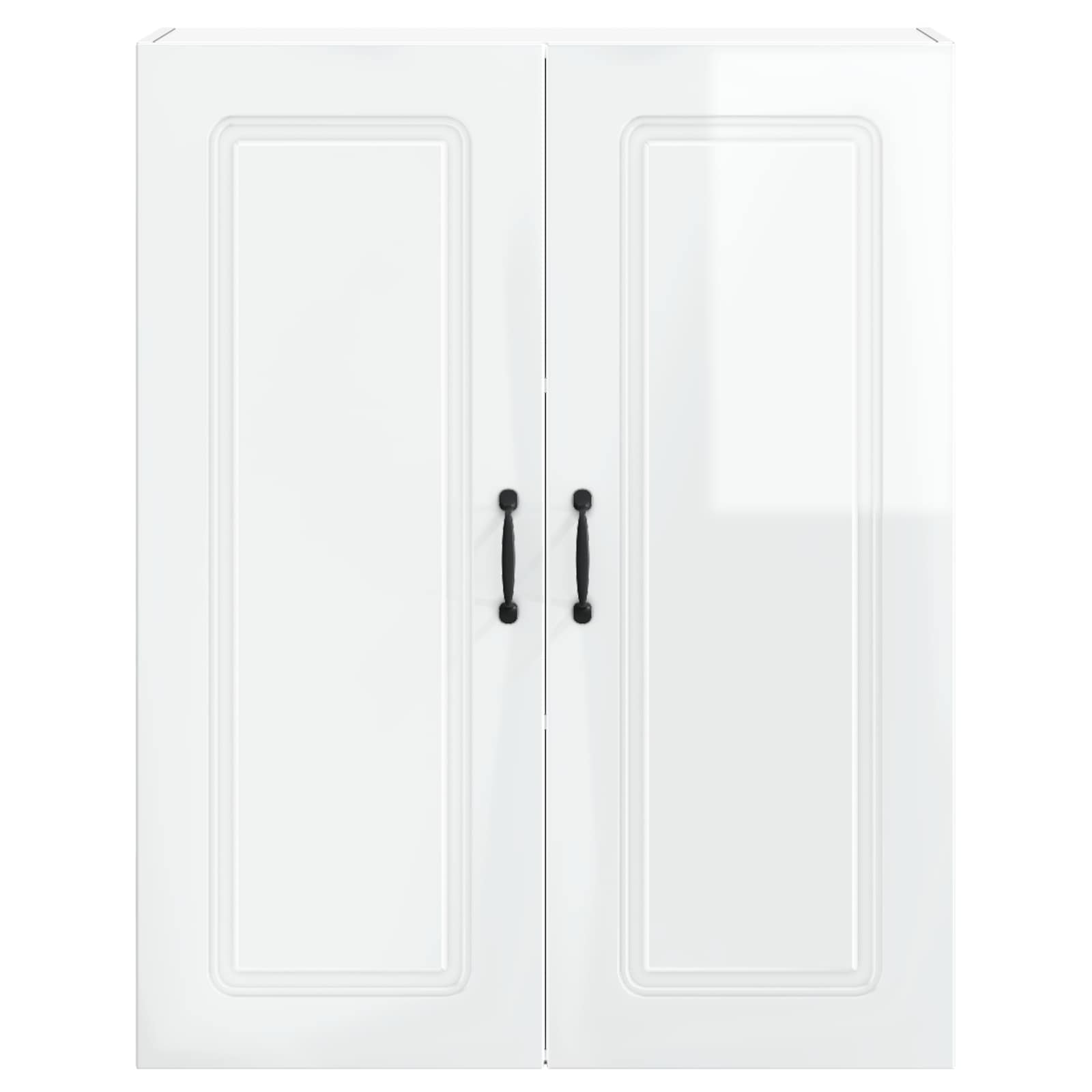 Mobile da cucina con lo scaffale-Armadio da cucina Bianco Lucido 80 x 31 x 100 cm 843222