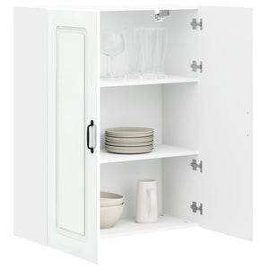 Mobile da cucina con lo scaffale Bianco Lucido 80 x 31 x 100 cm 884798