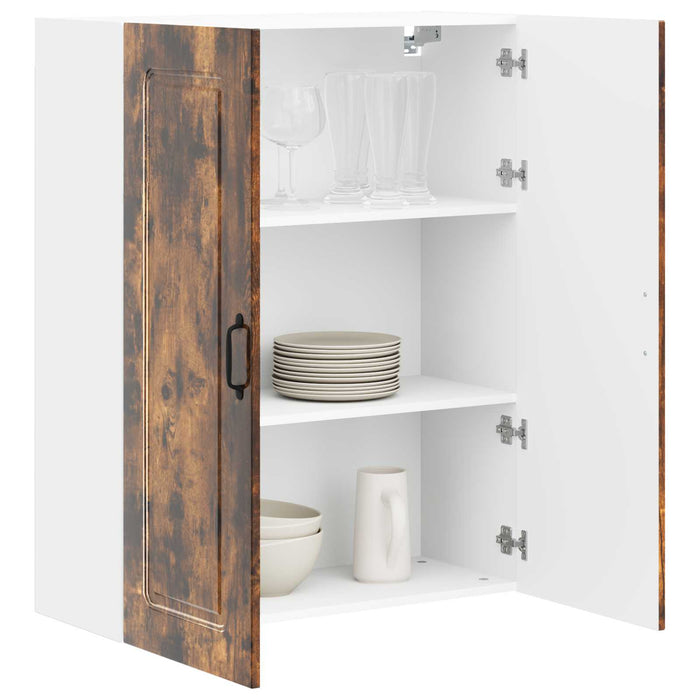 Mobile da cucina-Armadio da cucina Rovere fum¨¦ 80 x 31 x 100 cm Legno multistrato 898486