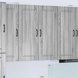 Mobile da cucina con lo scaffale-Armadio da cucina Grigio Sonoma 80 x 31 x 100 cm 945403