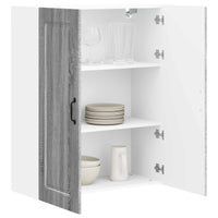 Mobile da cucina con lo scaffale Grigio Sonoma 80 x 31 x 100 cm 884800