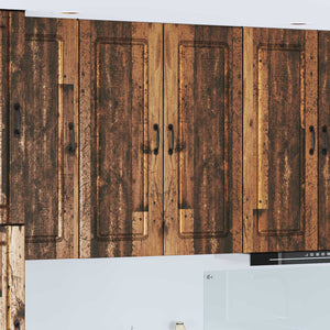 Mobile da cucina con lo scaffale-Armadio da cucina Legno vecchio 80 x 31 x 100 cm 317560