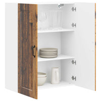 Mobile da cucina con lo scaffale-Armadio da cucina Legno vecchio 80 x 31 x 100 cm 317560