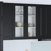 Mobile da cucina Nero 80 x 31 x 100 cm Legno multistrato 884805