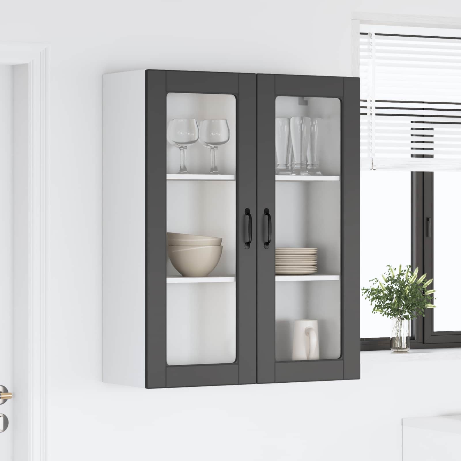 Mobile da cucina Nero 80 x 31 x 100 cm Legno multistrato 884805