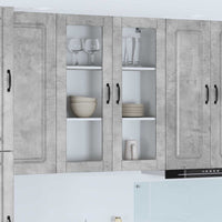 Mobile da cucina Grigio cemento 80 x 31 x 100 cm 884807