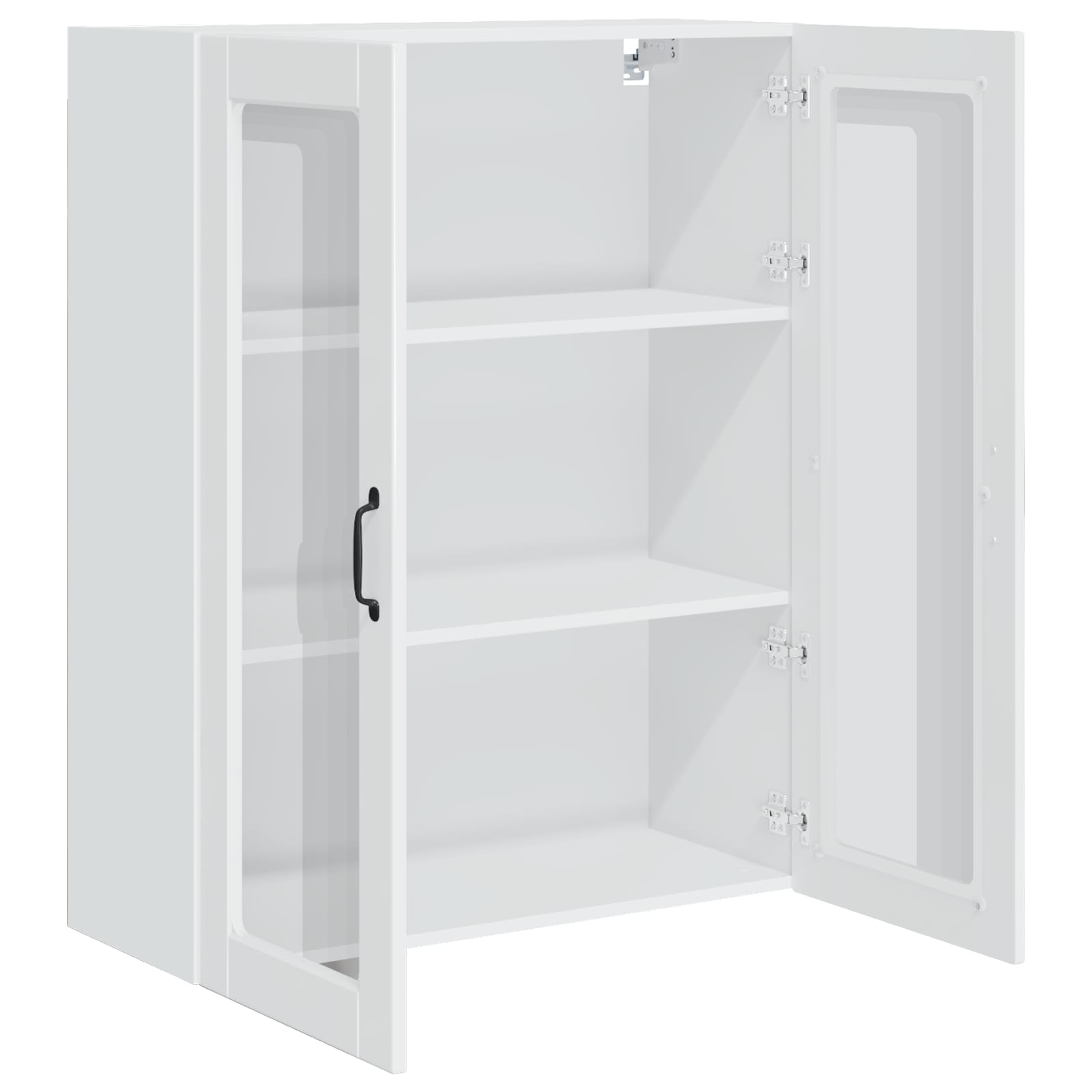 Mobile da cucina con lo scaffale Bianco Lucido 80 x 31 x 100 cm 884808
