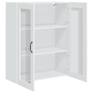 Mobile da cucina con lo scaffale Bianco Lucido 80 x 31 x 100 cm 884808