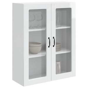Mobile da cucina con lo scaffale Bianco Lucido 80 x 31 x 100 cm 884808