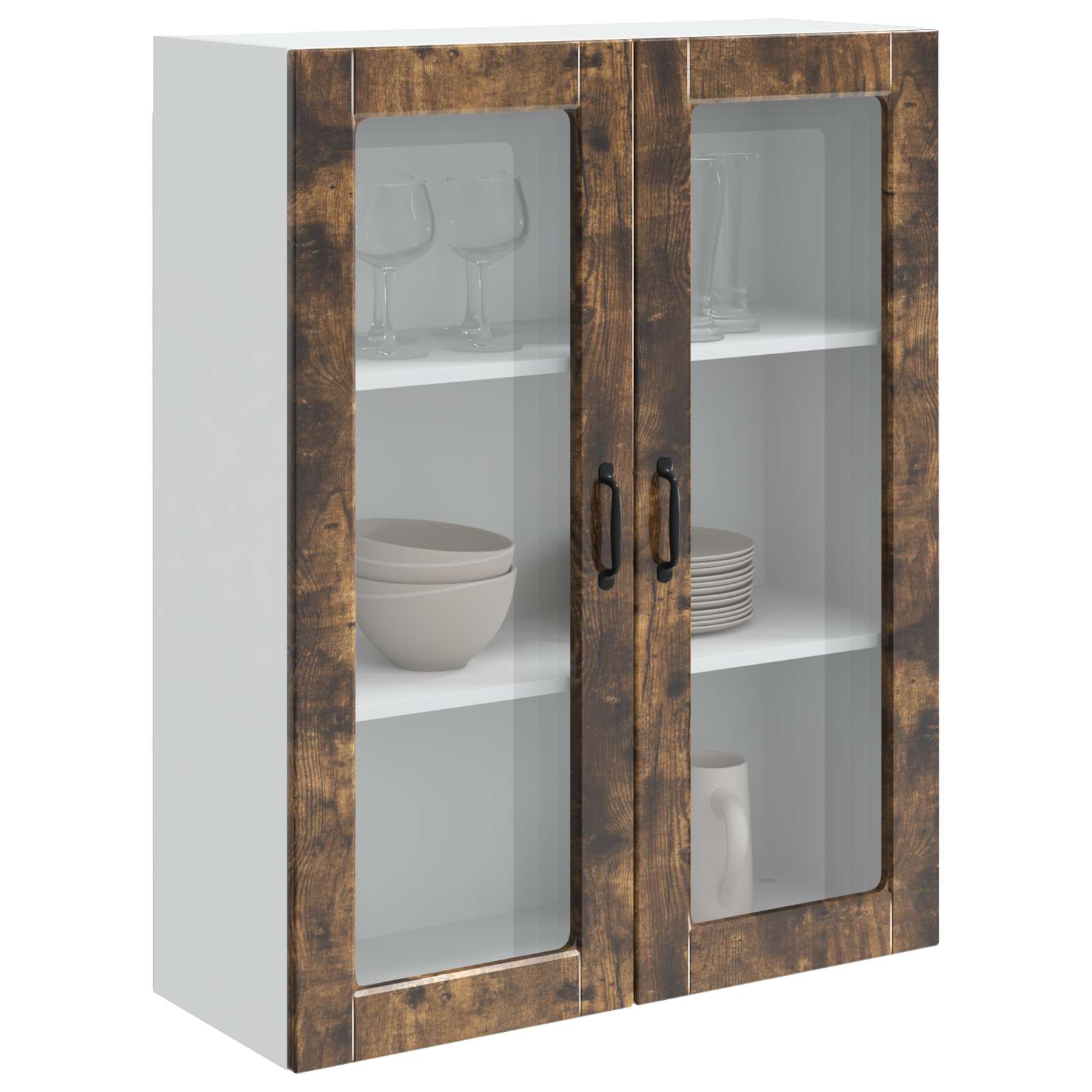 Mobile da cucina-Armadio da cucina Rovere fum¨¦ 80 x 31 x 100 cm Legno multistrato 766912