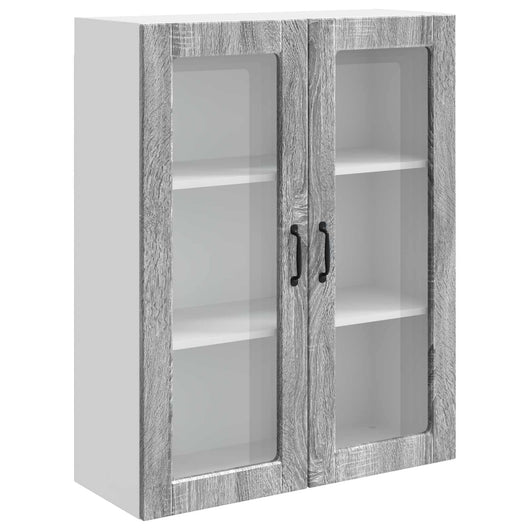 Mobile da cucina con lo scaffale Grigio Sonoma 80 x 31 x 100 cm 884810