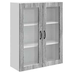 Mobile da cucina con lo scaffale-Armadio da cucina Grigio Sonoma 80 x 31 x 100 cm 130485
