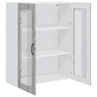 Mobile da cucina con lo scaffale-Armadio da cucina Grigio Sonoma 80 x 31 x 100 cm 130485