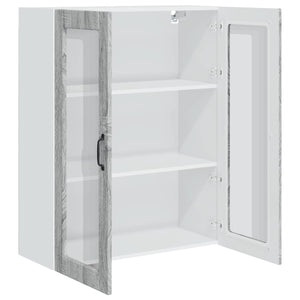 Mobile da cucina con lo scaffale-Armadio da cucina Grigio Sonoma 80 x 31 x 100 cm 130485