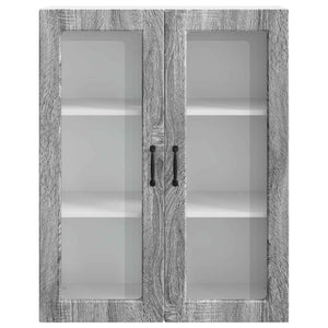 Mobile da cucina con lo scaffale-Armadio da cucina Grigio Sonoma 80 x 31 x 100 cm 130485