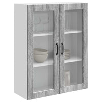 Mobile da cucina con lo scaffale-Armadio da cucina Grigio Sonoma 80 x 31 x 100 cm 130485
