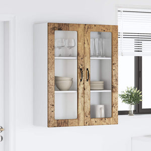 Mobile da cucina con lo scaffale Legno vecchio 80 x 31 x 100 cm 884812